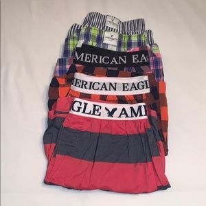LOT OF 5 American Eagle Small Boxers